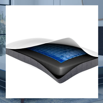 Bamboo Charcoal & Charcoal Cooling Gel Pillow