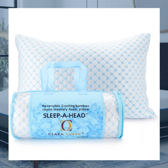 Reversible Cooling Bamboo Pillow