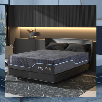 Midnight Ice Hybrid Mattress - Plusher
