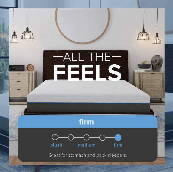 Lavender Firm Foam Mattress