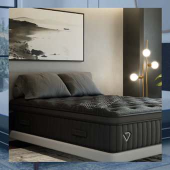Diamond pillow top
